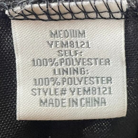 Francesca’s Black Lace Tunic Top Size M Whimsy Goth NWT Romantic Festival - Picture 8 of 8